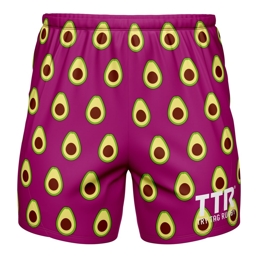 Plain black Tag Rugby Shorts Try Tag Rugby