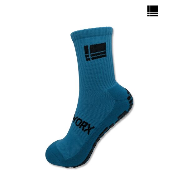 Blue Gripper Sock