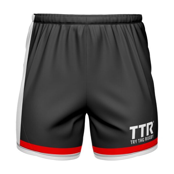 Standard Black Shorts Front